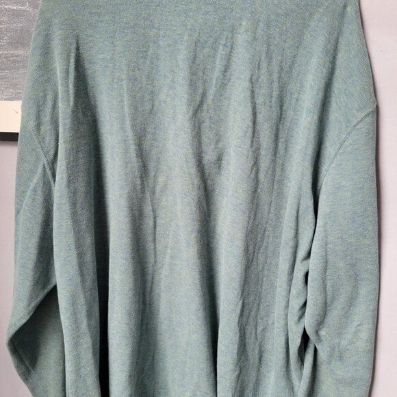 Polo Ralph Lauren Estate-Rib Quarter-Zip Pullover Light Green 3XB - Picture 9 of 16